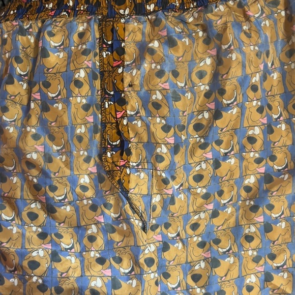 SCOOPY DOO 90's CARTOON NETWORK Vintage Silk Underwear Boxer Brief Shorts M - Picture 10 of 15